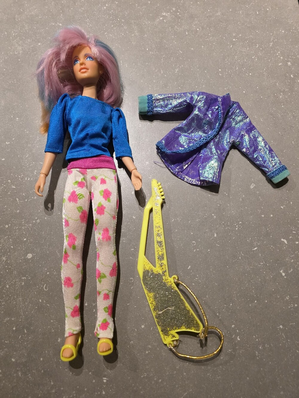 Vintage 1980's Jem And The Holograms Dolls DANSE